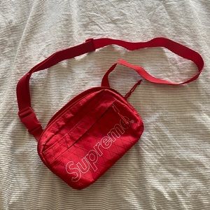 Supreme Red Waist Bag FW18